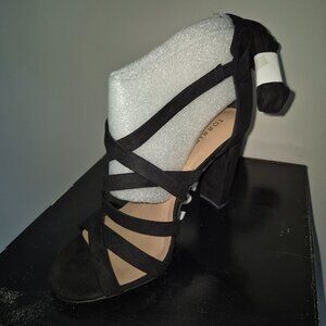 Black Torrid Tie Up Heels NIB